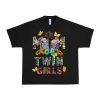 Black mom of twin girls mother's day Urban Heavy Tee - CowGirlArtShop