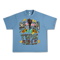 Mom Of Twin Girls Mother's Day Urban Heavy Tee | Teevron
