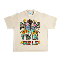 Sandshell mom of twin girls mother's day Urban Heavy Tee - CowGirlArtShop