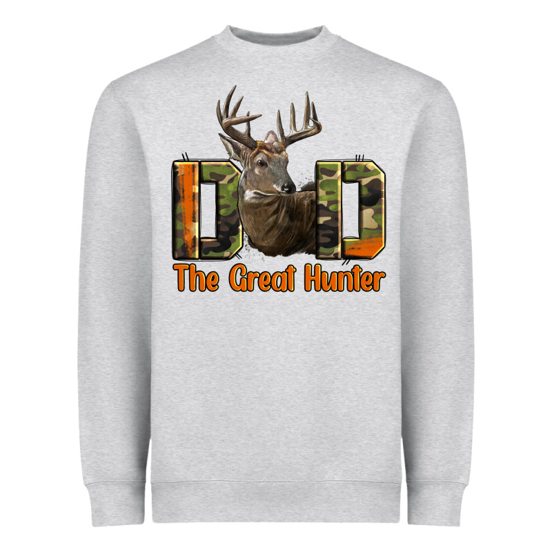 Western Dad The Great Deer Hunter Heavyweight Sweatshirt by LillyAllenDesigns | Teevron