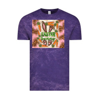 Cloud Purple easter bunny with carrots Vintage Tee - TumblerDesignByShophia