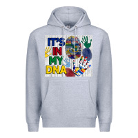Heather Grey it's in my dna tumbler Premium Hoodie - BundleAndBundleShop