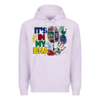 Lilac it's in my dna tumbler Premium Hoodie - BundleAndBundleShop