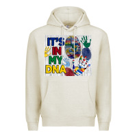Oatmeal Heather it's in my dna tumbler Premium Hoodie - BundleAndBundleShop