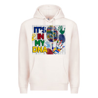 Pale Pink it's in my dna tumbler Premium Hoodie - BundleAndBundleShop