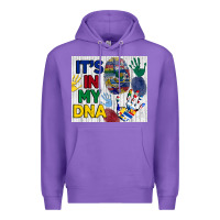 Purple it's in my dna tumbler Premium Hoodie - BundleAndBundleShop