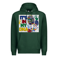 Sports Green it's in my dna tumbler Premium Hoodie - BundleAndBundleShop