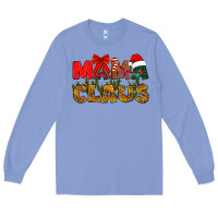 Colony Blue Mama claus mother's day Long Sleeve Tee - HowdyJamesFarm
