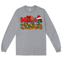 Heather Grey Mama claus mother's day Long Sleeve Tee - HowdyJamesFarm
