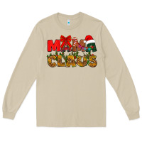 Mushroom Mama claus mother's day Long Sleeve Tee - HowdyJamesFarm