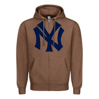 Chestnut the new york Zipper Hoodie - minhPixels