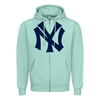 Seafoam the new york Zipper Hoodie - minhPixels