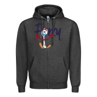Charcoal Heather forky Zipper Hoodie - minhPixels