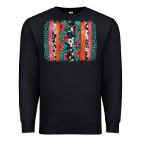 Black easter spring floral brushstroke Premium Sweatshirt - Artiststas
