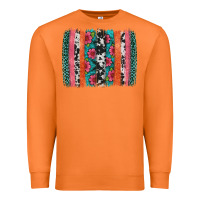 Carrot easter spring floral brushstroke Premium Sweatshirt - Artiststas