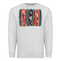 Dove Grey easter spring floral brushstroke Premium Sweatshirt - Artiststas
