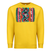 Lemon easter spring floral brushstroke Premium Sweatshirt - Artiststas