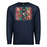 Navy easter spring floral brushstroke Premium Sweatshirt - Artiststas