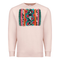 Pale Pink easter spring floral brushstroke Premium Sweatshirt - Artiststas