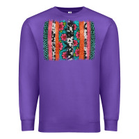 Purple easter spring floral brushstroke Premium Sweatshirt - Artiststas