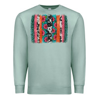 Seafoam easter spring floral brushstroke Premium Sweatshirt - Artiststas