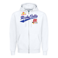 White talladega nights,ricky bobby Zipper Hoodie - minhPixels