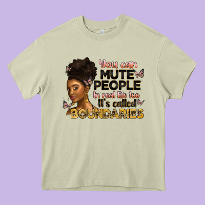 You Can Mute People In Real Life Too It's Called B Heavy Core Tee Designed By Artiststas