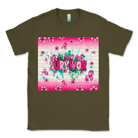 Army Green I am a survivor Classic Tee - NancyCooperArtShop