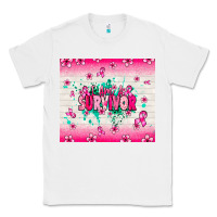 White I am a survivor Classic Tee - NancyCooperArtShop