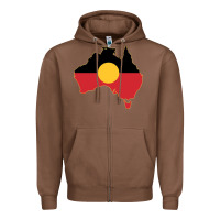 Chestnut my family always will be Zipper Hoodie - minhPixels