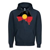Navy my family always will be Zipper Hoodie - minhPixels