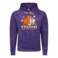 Cloud Purple its the season baseball Vintage Hoodie - CowGirlArtShop