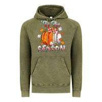 Vintage Olive its the season baseball Vintage Hoodie - CowGirlArtShop