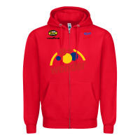 Red ricky bobby talladega nights pit crew Zipper Hoodie - minhPixels
