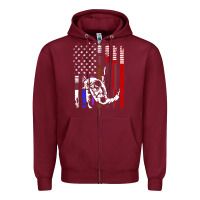 Burgundy b.ra.zi.li.an j.i.u jit.su stars & stripes rank b.j flag shirt Zipper Hoodie - minhPixels