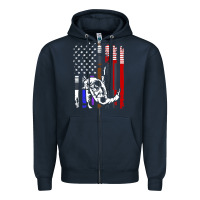 Navy b.ra.zi.li.an j.i.u jit.su stars & stripes rank b.j flag shirt Zipper Hoodie - minhPixels