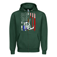 Sports Green b.ra.zi.li.an j.i.u jit.su stars & stripes rank b.j flag shirt Zipper Hoodie - minhPixels