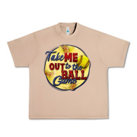 Burro take me out to the ball game softball Urban Heavy Tee - CowGirlArtShop