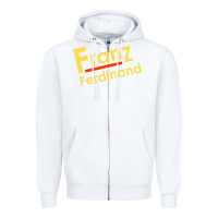 White franz ferdinands Zipper Hoodie - minhPixels