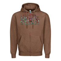 Chestnut Dreaming Wine Christmas Zipper Hoodie - SublimationCraftShop