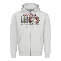 Dove Grey Dreaming Wine Christmas Zipper Hoodie - SublimationCraftShop