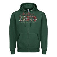 Sports Green Dreaming Wine Christmas Zipper Hoodie - SublimationCraftShop