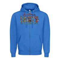 True Royal Dreaming Wine Christmas Zipper Hoodie - SublimationCraftShop