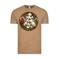 Vintage Coffee Merry Christmas Baseball Vintage Tee - RanaPortraitStore