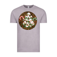 Vintage Zinc Merry Christmas Baseball Vintage Tee - RanaPortraitStore