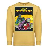 Antique Gold Tales From The Cryptkeeper-Figzk Premium Sweatshirt - minhPixels