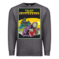 Charcoal Heather Tales From The Cryptkeeper-Figzk Premium Sweatshirt - minhPixels