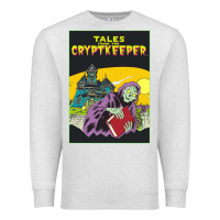 Oatmeal Heather Tales From The Cryptkeeper-Figzk Premium Sweatshirt - minhPixels