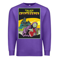 Purple Tales From The Cryptkeeper-Figzk Premium Sweatshirt - minhPixels