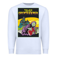 White Tales From The Cryptkeeper-Figzk Premium Sweatshirt - minhPixels